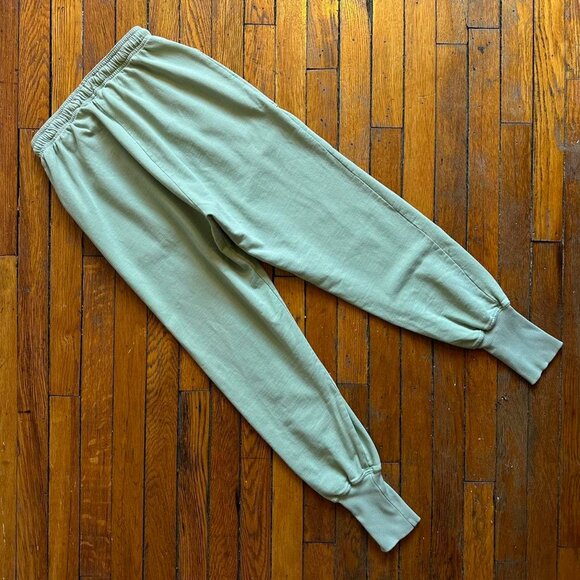Big Bud Press Oversized Balloon Leg Jogger Sweatpants Women XS Green Mint. - Picture 7 of 8